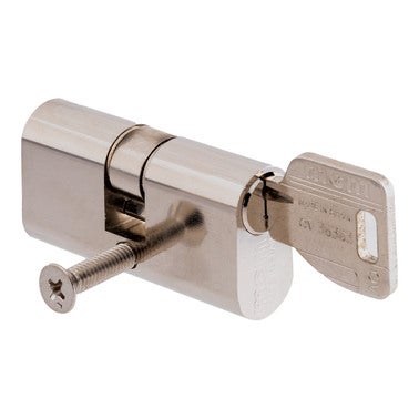 Cilindro CVL 5964 25x25 Cvl Cilindro 5964/25x25/ln Ovalado Con Levas Y Vastagos - Calidad Duradera Para Cerraduras Cerradura Puerta Metalica