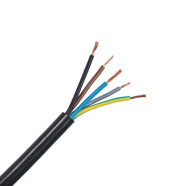 CABLE ELÉCTRICO RV-K 5G 1.5MM2 NEGRO 25M