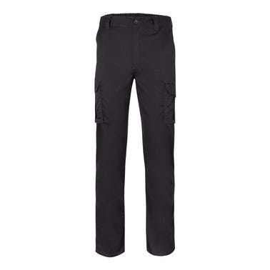 PANTALON MULTIBOLSILLOS ELASTICO GRIS TALLA 36 VELILLA 103002S Obramat Bricomart