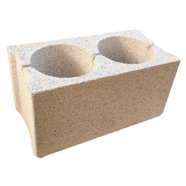 BLOQUE DE REDONDO 40X20X20 CM | Obramat (Bricomart)