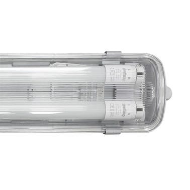 PANTALLA ESTANCA LED 2X20W LUZ FRIA ❘ Obramat (Bricomart)