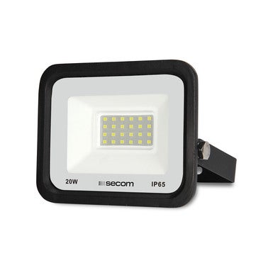 Goobay Proyector LED Para Construcción Con Soporte Telescópico 2 X 20W / 3400lm / Luz Blanca Neutra-4000K / Para Uso En Interiores Y Exteriores-IP65 / Negro/Amarillo, 40 W, 2x 20 Vatios
