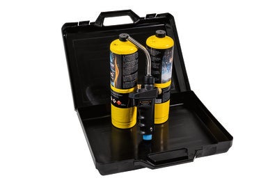 Bricomart MALETIN SOLDADURA CON SOPLETE CARTUCHO Y ACCESORIOS