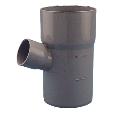 Bricomart DERIVACIÓN CON REDUCCIÓN 67º Ø110X50MM MACHO-HEMBRA