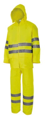 CONJUNTO LLUVIA 2 PIEZAS ALTA VISIBILIDAD AMARILLO TALLA XXL 189