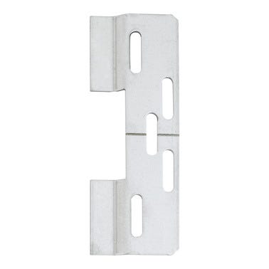 PLACA DOBLE PARA COLGADOR DE ARMARIO. 2 UDS