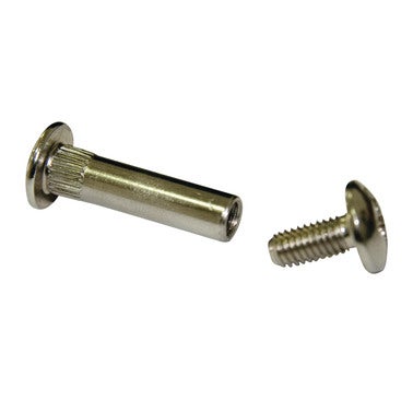 TORNILLO DE METÁLICO DE UNION MODULOS M5 PARA ESPESOR 30 A 40 MM. 12 UDS | Obramat (Bricomart)