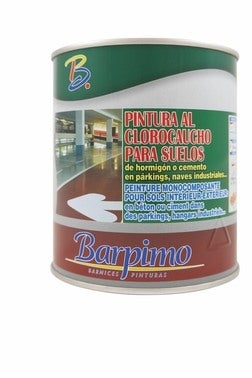 PINTURA CLOROCAUCHO SUELOS BARPIMO 4L GRIS