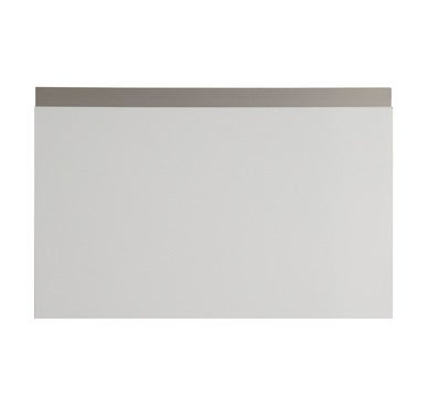 Bricomart FRENTE CAJÓN PARA MUEBLE DE COCINA TOLEDO BLANCO BRILLO PET 35X80CM