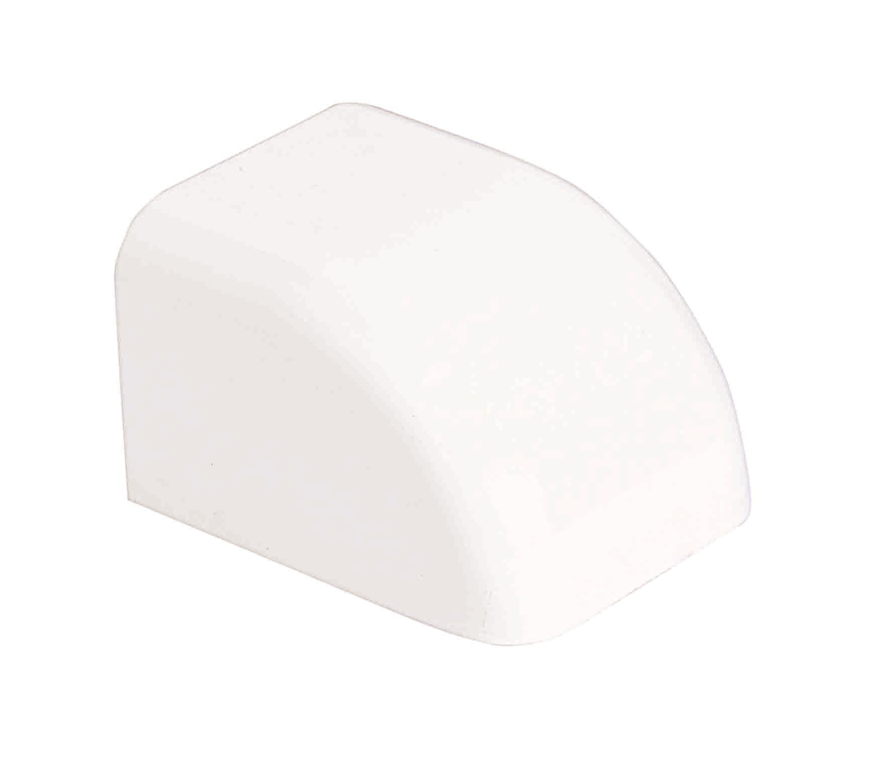 TAPON FINAL CANAL CLIMA 90X65MM BLANCO
