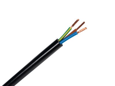 Bricomart CABLE ELÉCTRICO RV-K 3G 4MM2 NEGRO METRO LINEAL