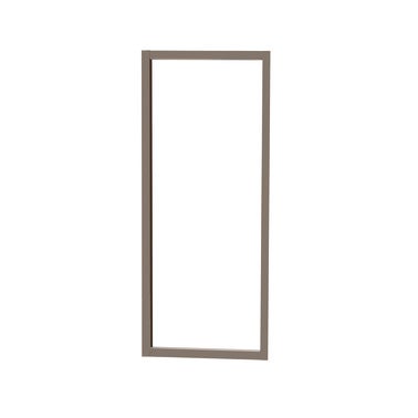 Bricomart MAMPARA DE BAÑERA LATERAL FIJO DETROIT 70CM CROMO