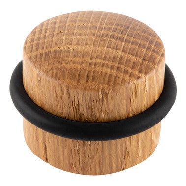 metal estante Correspondencia TOPE DE MADERA PARA PUERTA ADHESIVO CON JUNTA DE SILICONA ROBLE 2032 INOFIX  | Obramat (Bricomart)