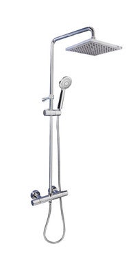 Bricomart COLUMNA DE DUCHA TERMOSTICO SQUARE TERMOSWIF PRO Rebajas de fábrica | Hogar y jardín