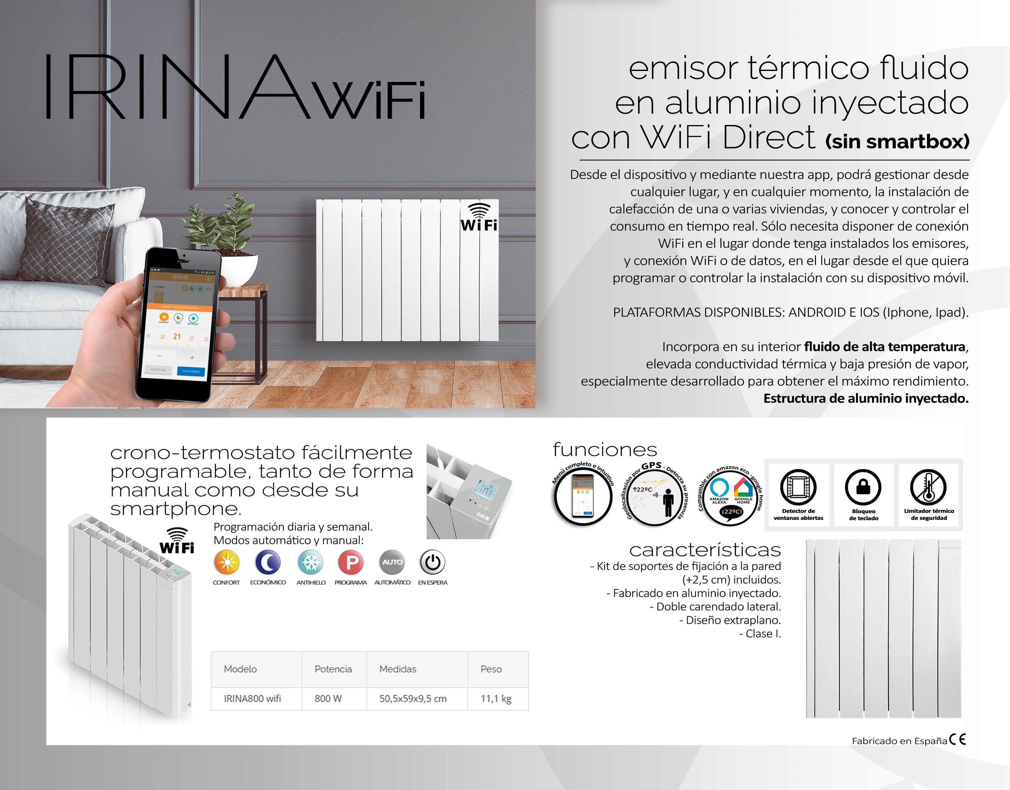 Termostato wifi online bricomart