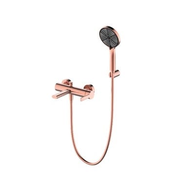 Bricomart GRIFO BAÑERA MONOMANDO RONDO PVD COBRE Rebajas Hogar y