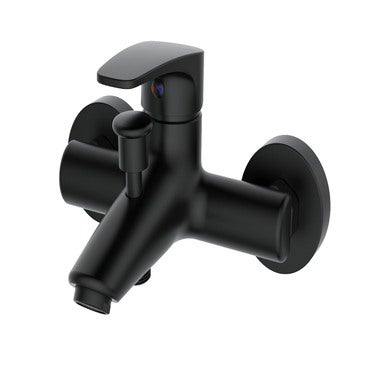 Grifo termostático negro mate para baño y ducha 4051 - barra de