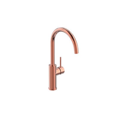 Bricomart GRIFO LAVABO MONOMANDO CAÑO ALTO ATLANTIS ROSADO