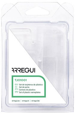 SET TARJETERO PLASTICO PARA BUZON - 5 UDS ARREGUI