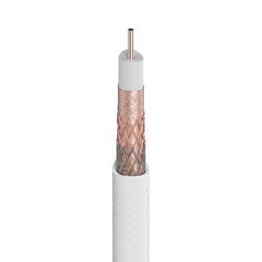 CABLE COAXIAL T100P DCA BLANCO TELEVES 100M