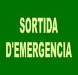 SEÑAL  FOTOLUMINISCENTE SORTIDA DE EMERGENCIA