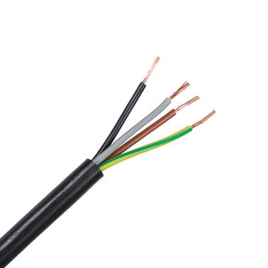 Bricomart CABLE ELÉCTRICO RV-K 4G 2.5MM2 NEGRO METRO LINEAL