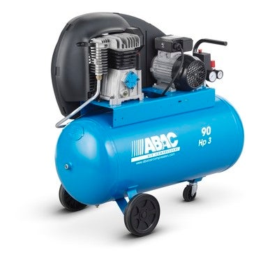 COMPRESOR CON CORREA 90L 3CV ABAC