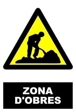 CARTEL ZONA D´OBRES