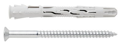 TACO LARGO UNIVERSAL TNUX Ø 10 X 140 MM CON TORNILLO CABEZA AVELLANADA INDEX. 50 UDS
