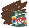 PINTURA PLASTICA CHOCOLATE MATE 2,5L BANAMAT EXTRA