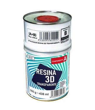 RESINA 3D A+B 750GR
