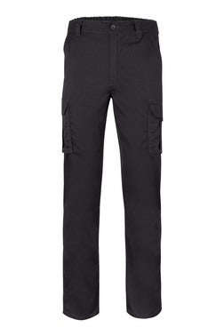 PANTALON MULTIBOLSILLOS ELASTICO NEGRO TALLA 54 VELILLA