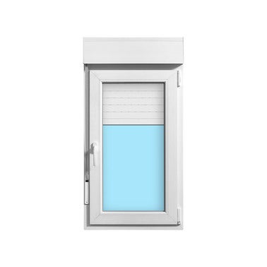 Bloqueo ventanas y puertas PVC blanco