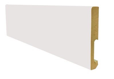 Bricomart RODAPIE POLIESTIRENO LACADO BLANCO 2200 X 110 X 14 MM