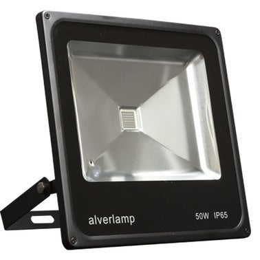 Bricomart PROYECTOR LED NEGRO IP65 50W RGB