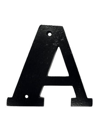 LETRA " A " FORJA 100 MM.